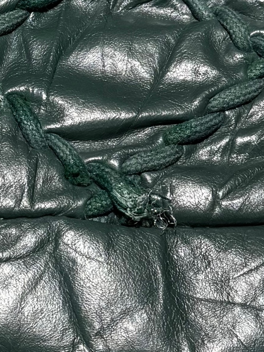 CHANEL Vintage 2010 Ultra Stitch Jumbo Flap Bag~PreLoved w/COA - Picture 6 of 9